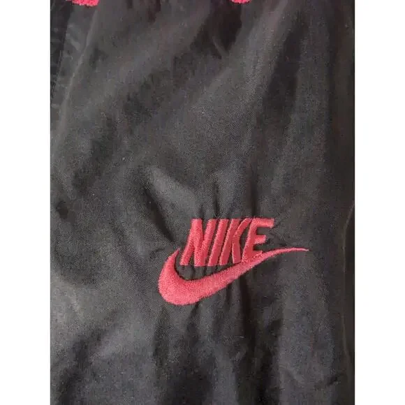 Vintage 90s Nike Spell Out Swoosh colorblock zip up track jacket lg - Picture 3 of 9